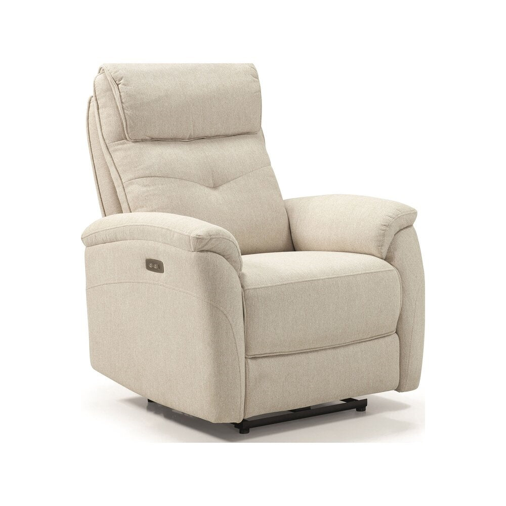 **Technische titel in het Nederlands: Moderne Relaxfauteuil met Verstelbare Rugleuning en Stofafwerking**