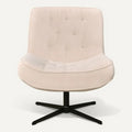 **Comfortabele Roterende Stoel met Gestoffeerde Bekleding**